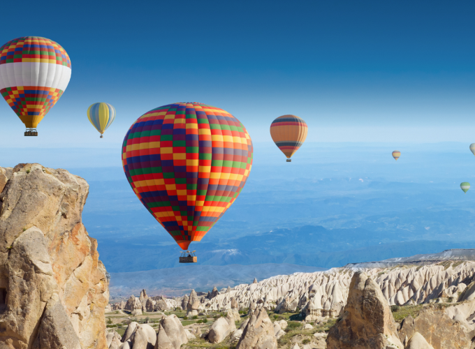 Hot Air Balloon Tour in Soğanlı Valley